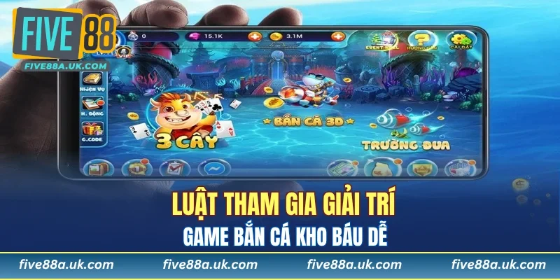 Luật tham gia giải trí game bắn cá kho báu dễ