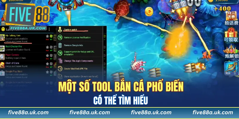 Tool Bắn Cá - Công Dụng, Ưu Điểm Và Rủi Ro Hội Viên Nên Biết 7 Một số tool bắn cá phổ biến có thể tìm hiểu