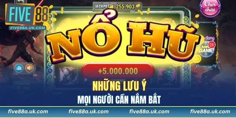 Những lưu ý mọi người cần nắm bắt